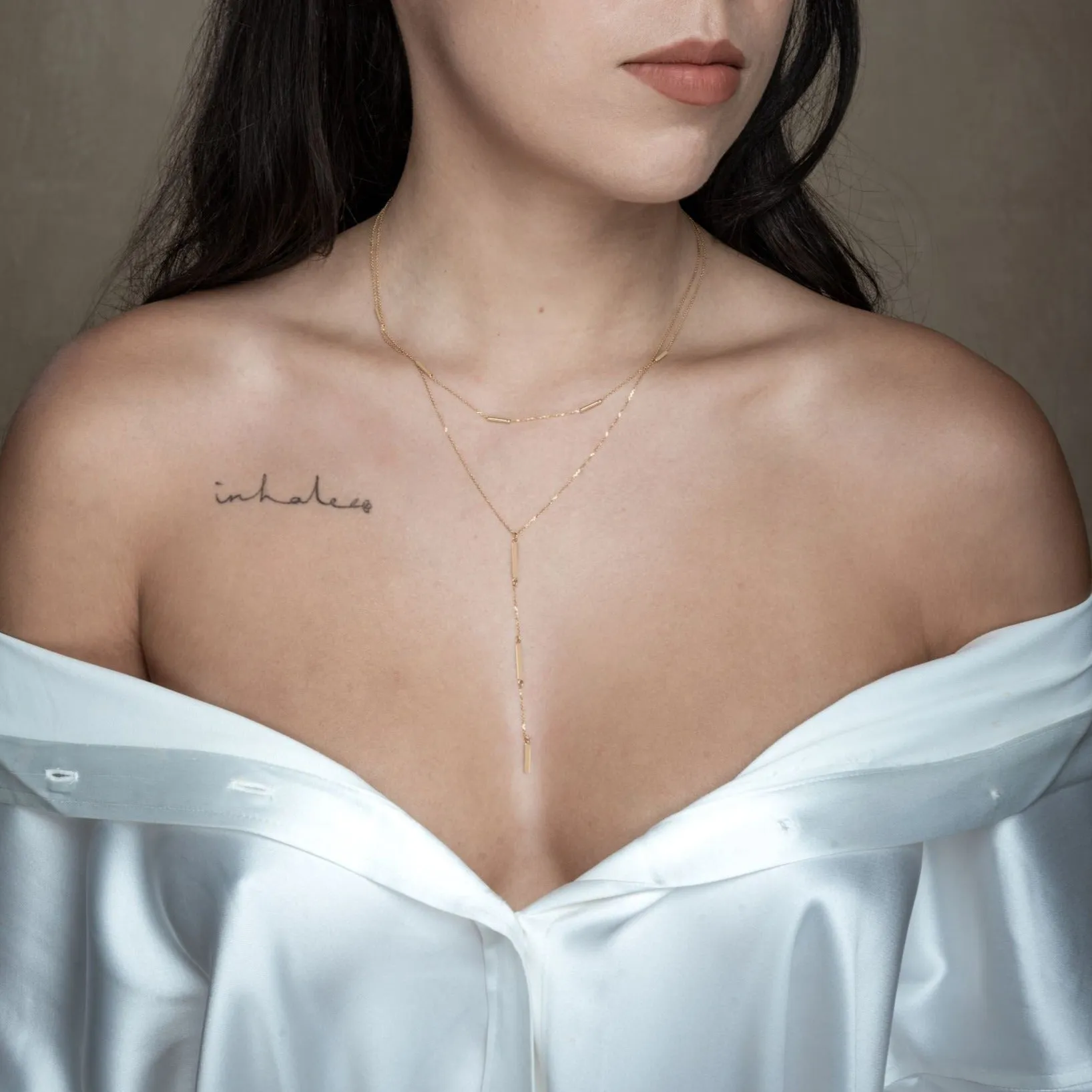 Station Tube Necklace