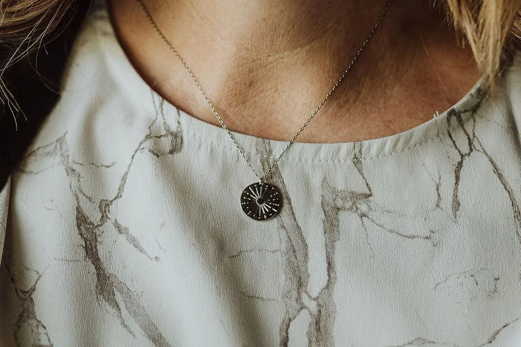 Sun Coin Necklace