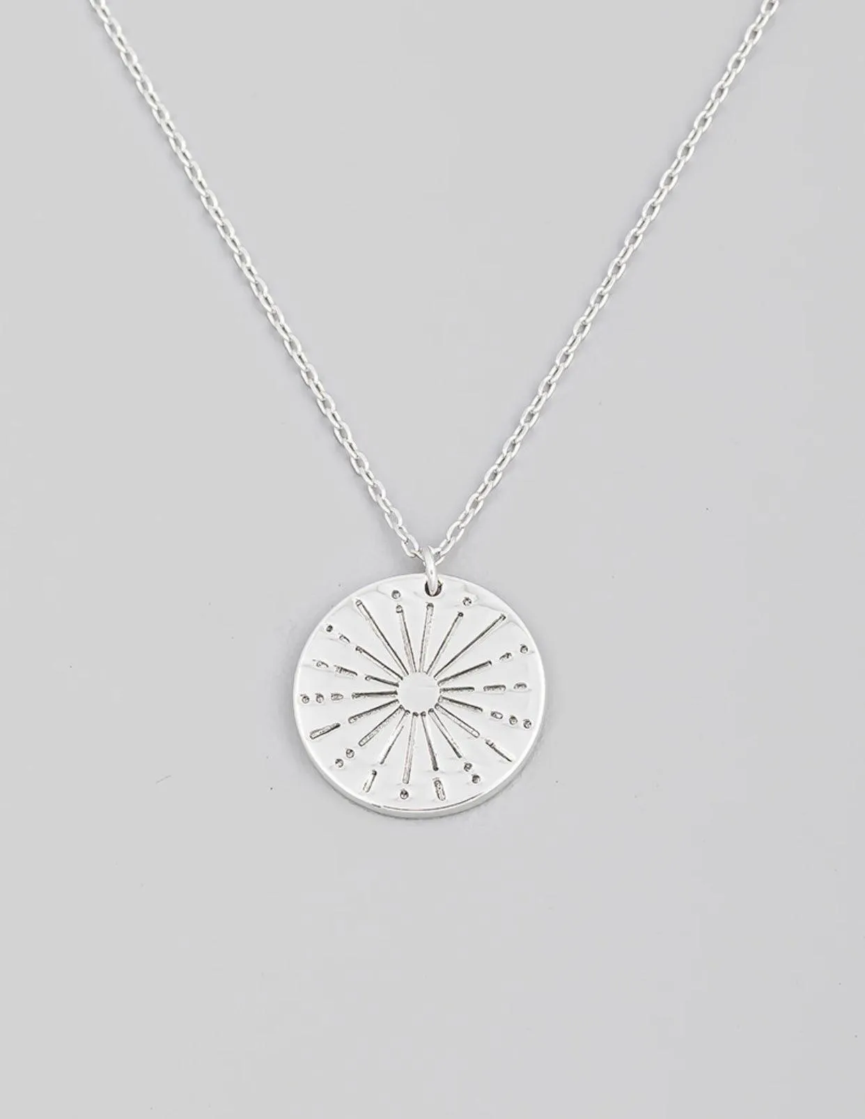 Sun Coin Necklace
