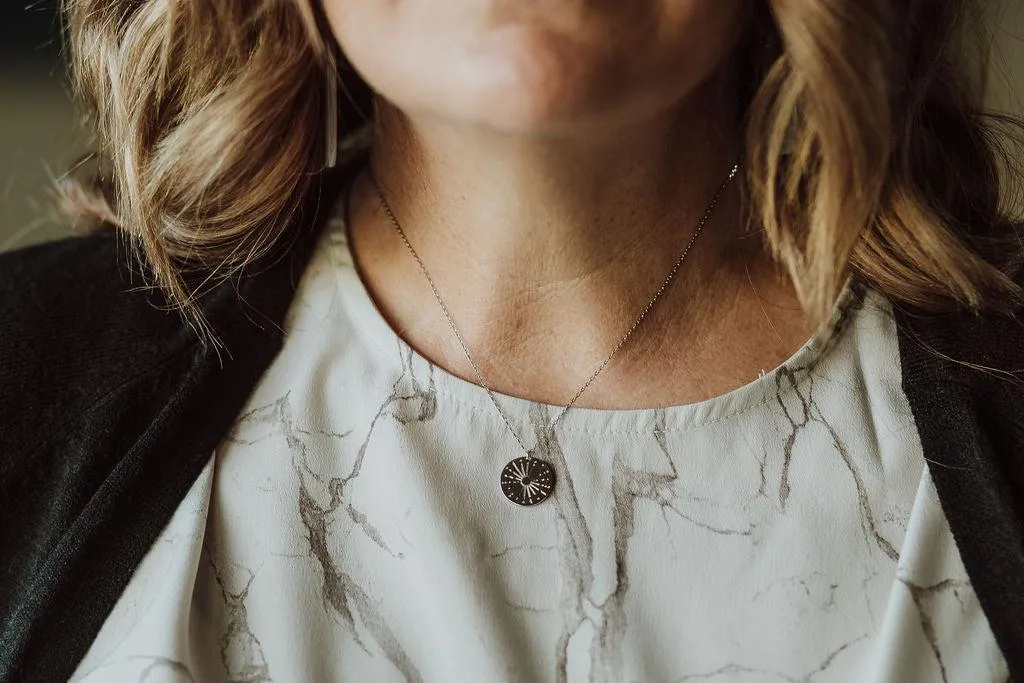 Sun Coin Necklace