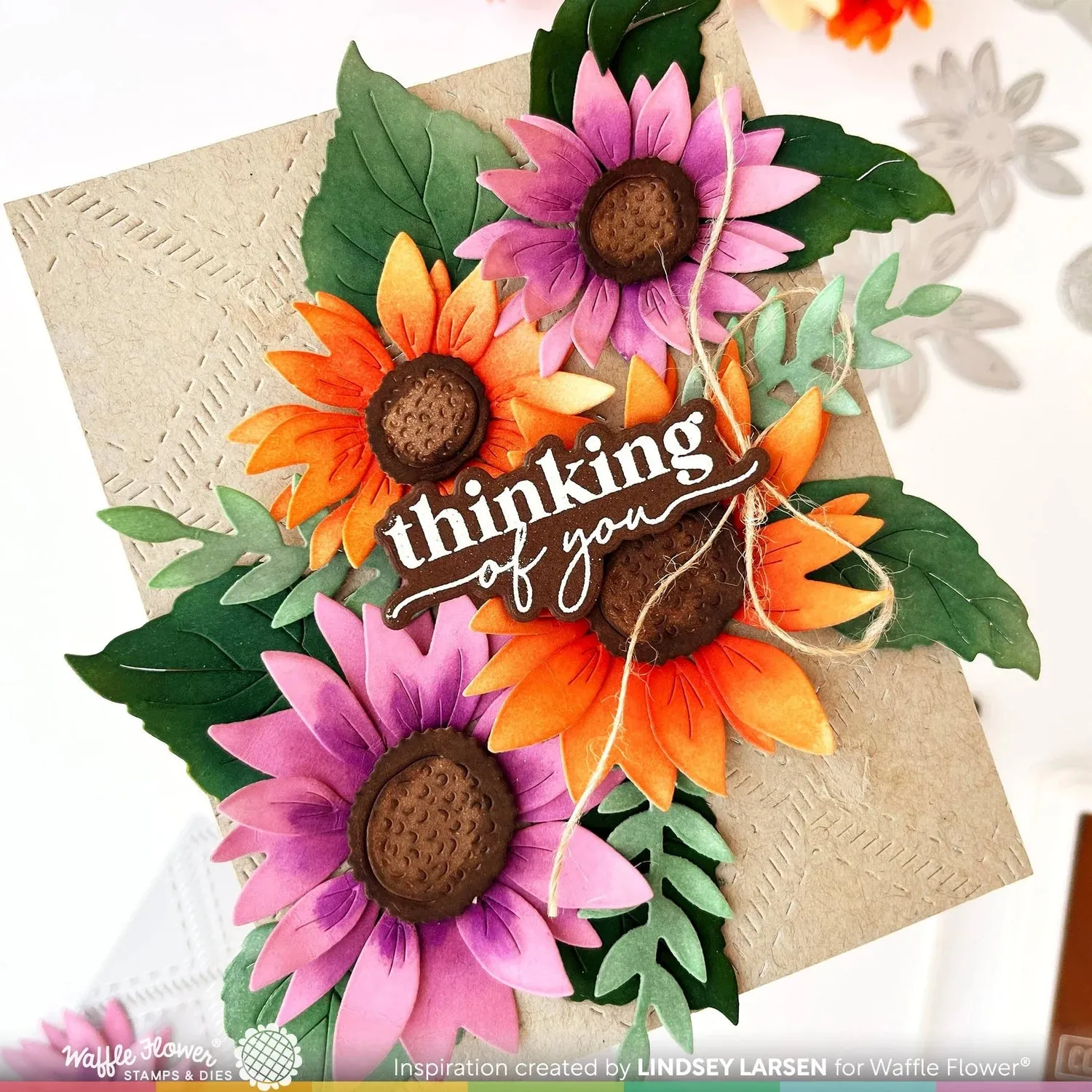 Sunflower Die Waffle Flower 421847