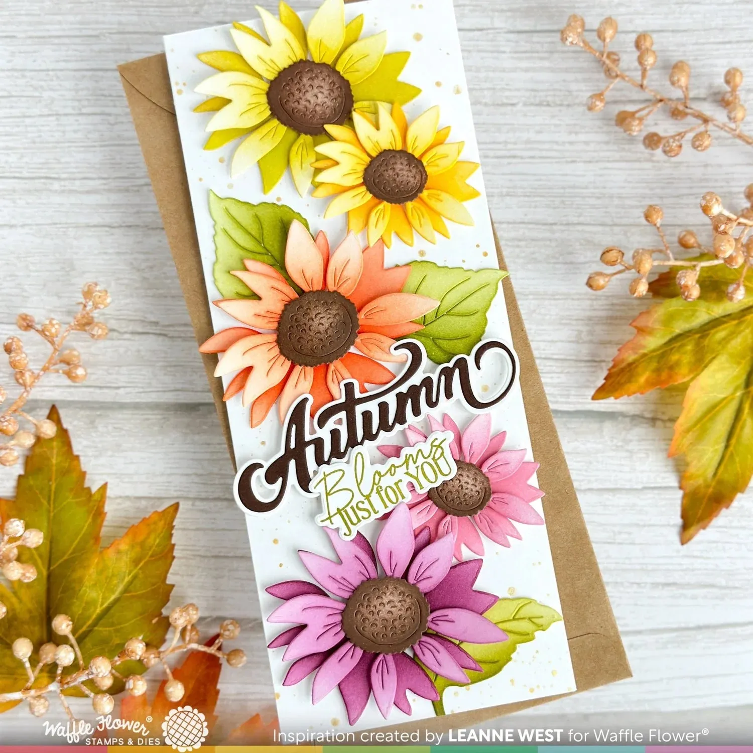 Sunflower Die Waffle Flower 421847