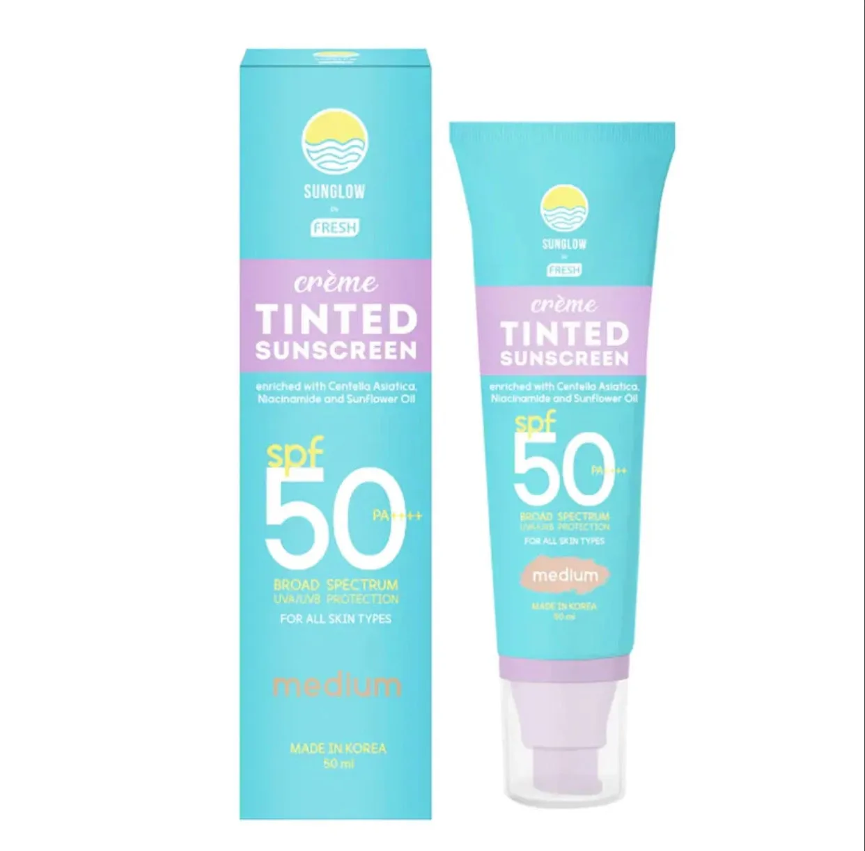 Sunglow By Fresh Creme Tinted Sunscreen