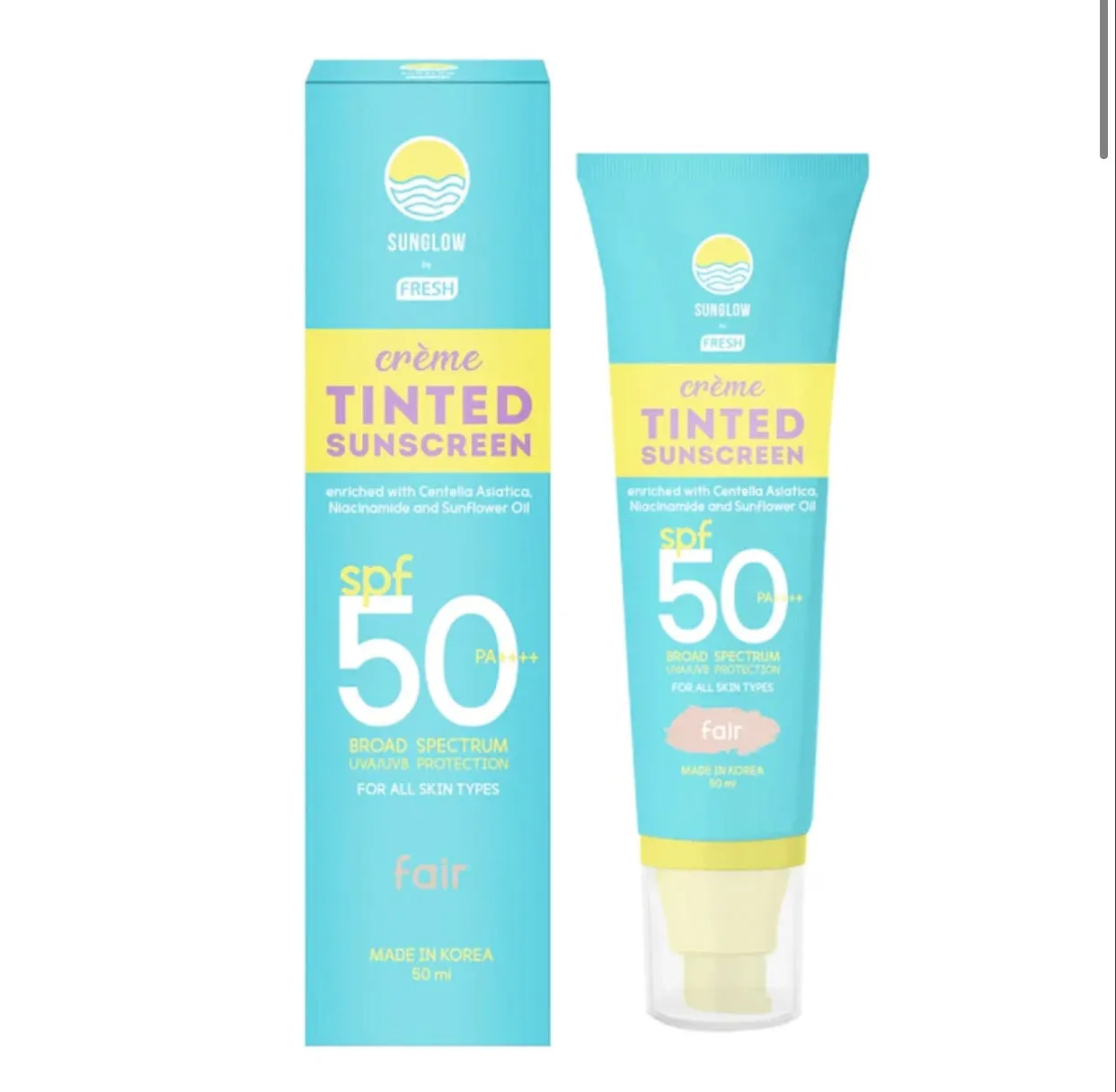 Sunglow By Fresh Creme Tinted Sunscreen