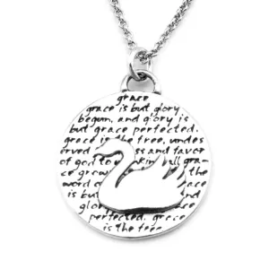 Swan Necklace (Grace)-D55