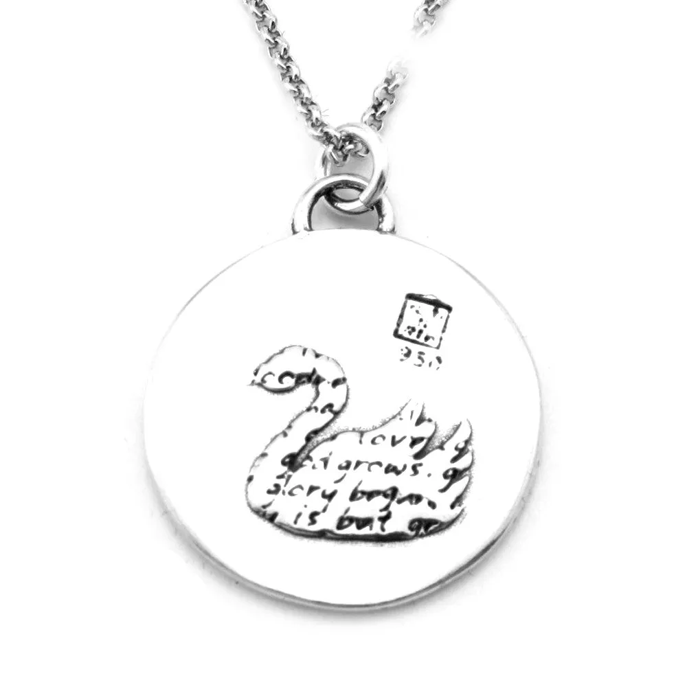 Swan Necklace (Grace)-D55
