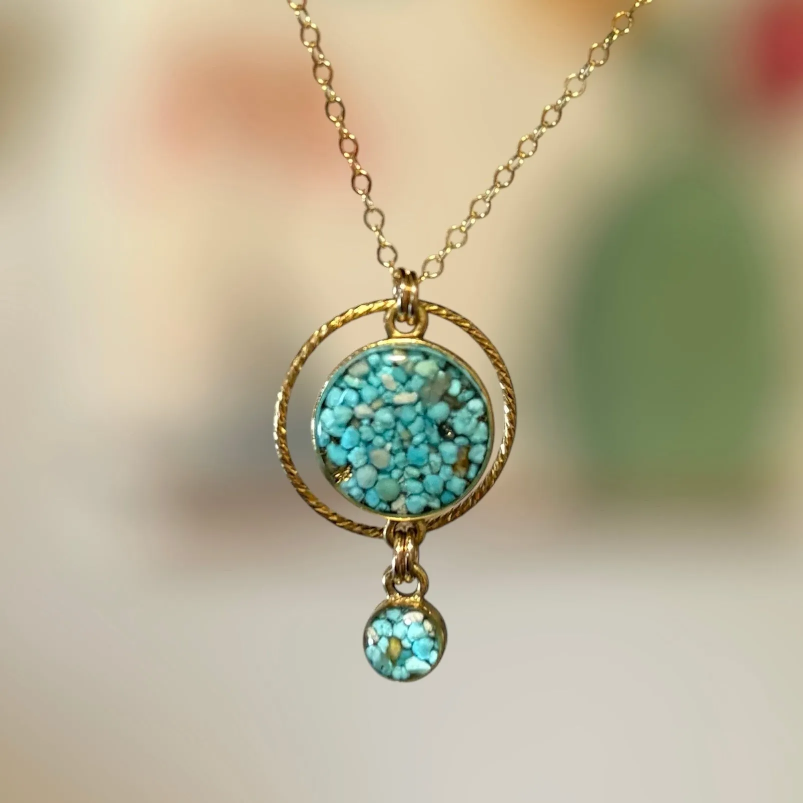 Swing Necklace - Turquoise