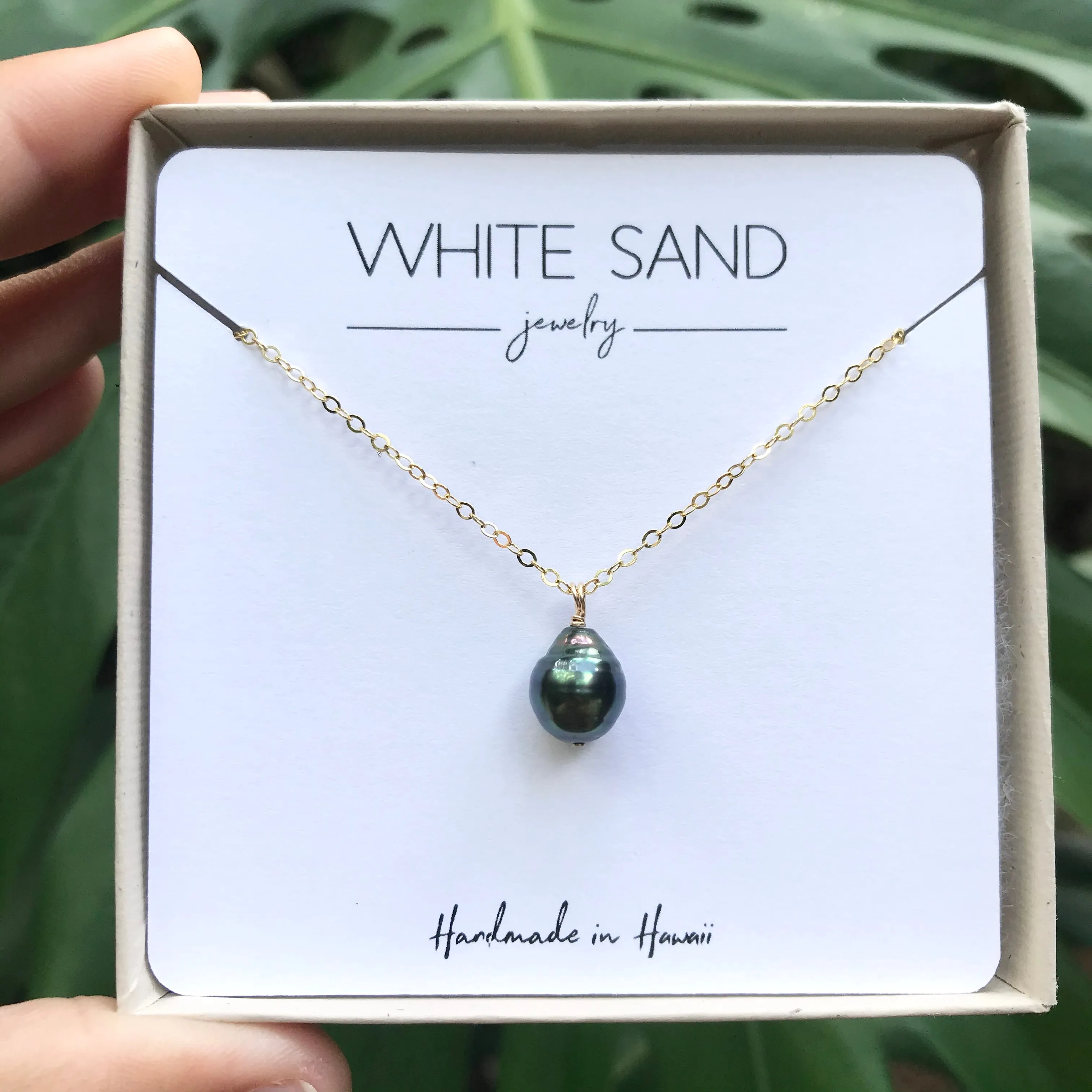 Tahitian Pearl Drop Necklace
