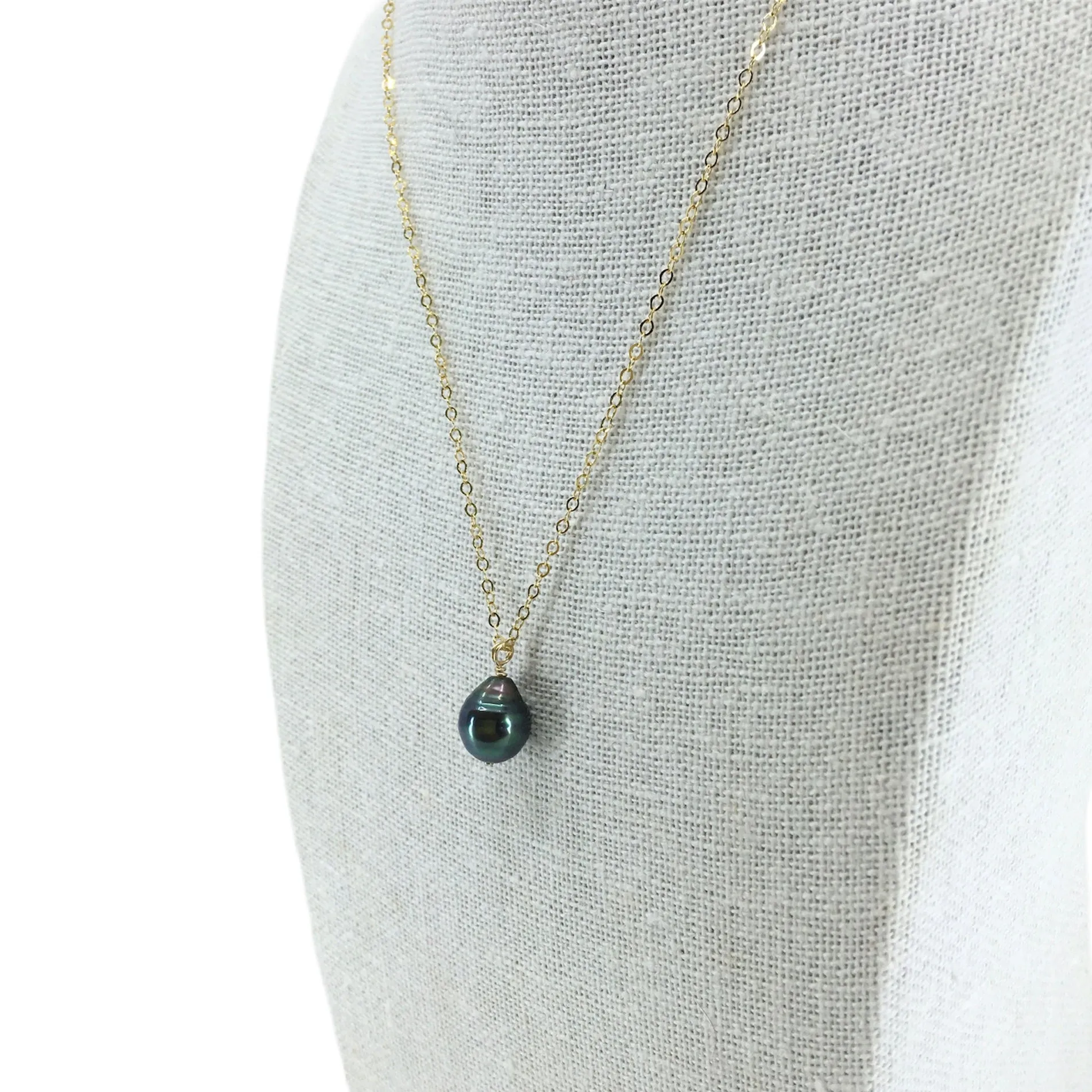 Tahitian Pearl Drop Necklace