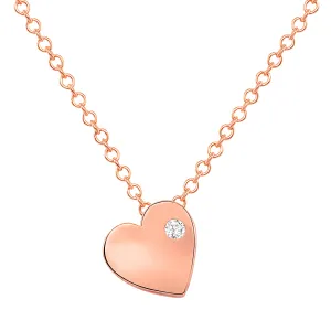 Tender Heart Diamond Necklace