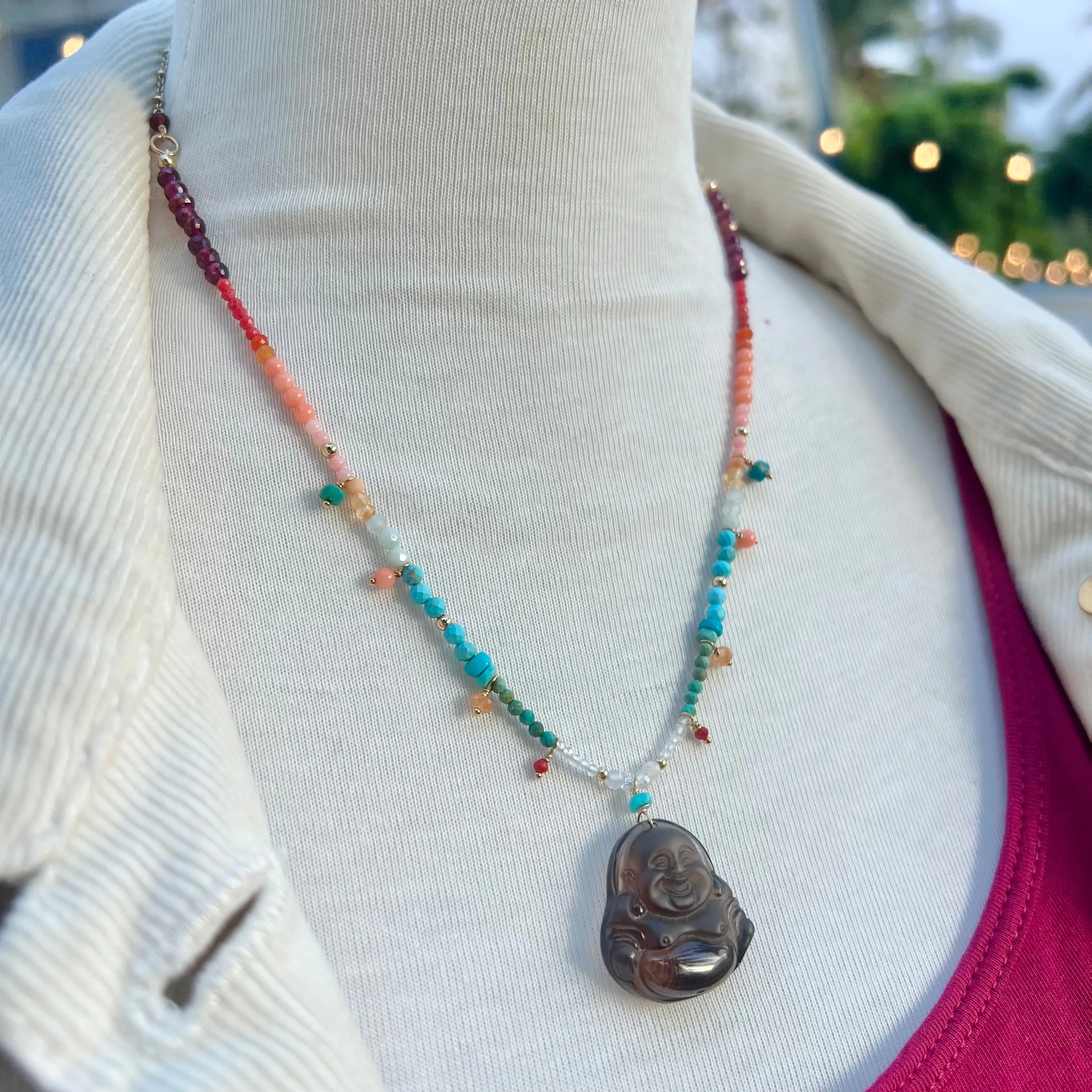 The Fiesta Buddha Necklace