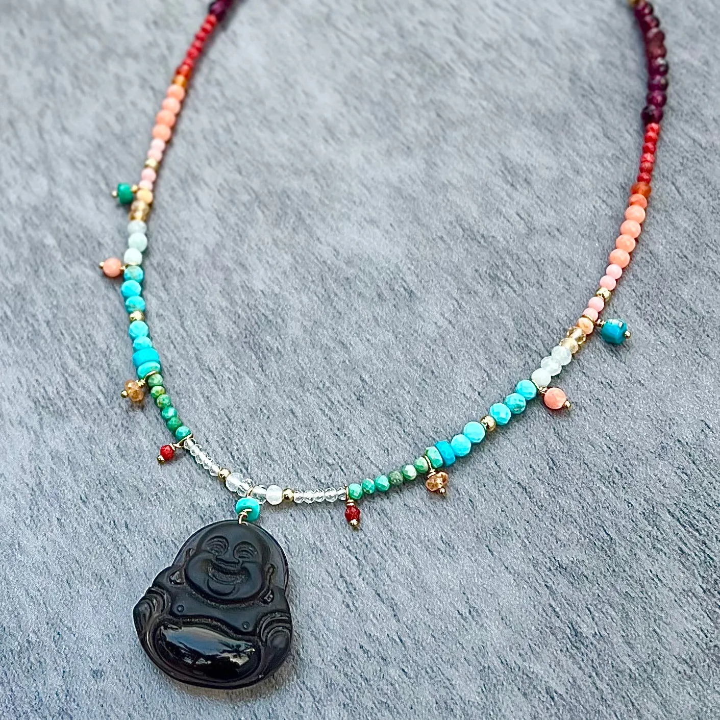 The Fiesta Buddha Necklace