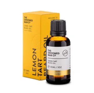 The Groomed Man Co, Lemon Tart Beard Oil (30ml)