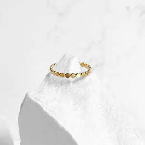 Thick Dot Band Ring