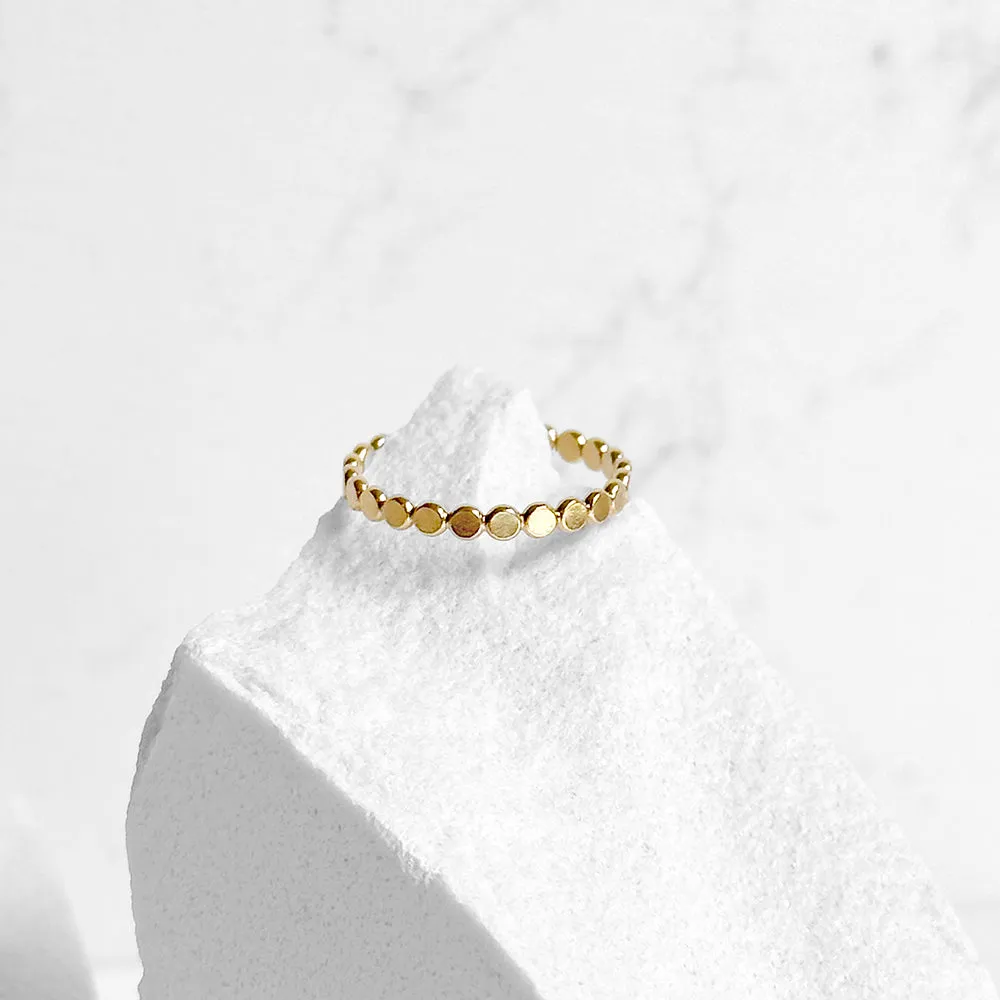 Thick Dot Band Ring