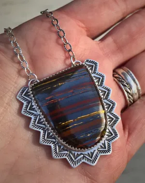 Tiger Iron Necklace