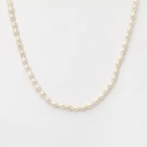 Tiny Seed Pearl Necklace