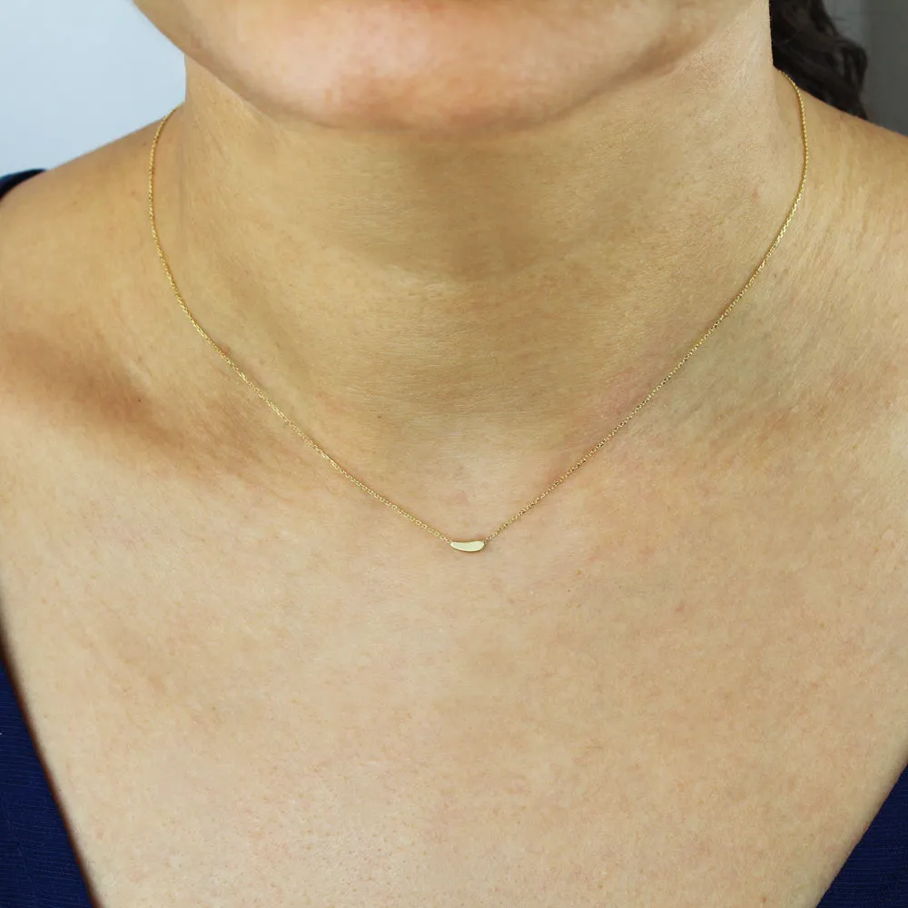tiny totem necklace