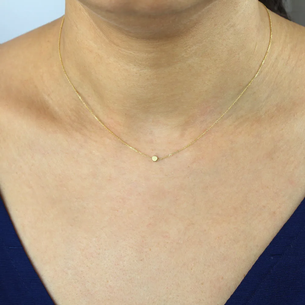 tiny totem necklace
