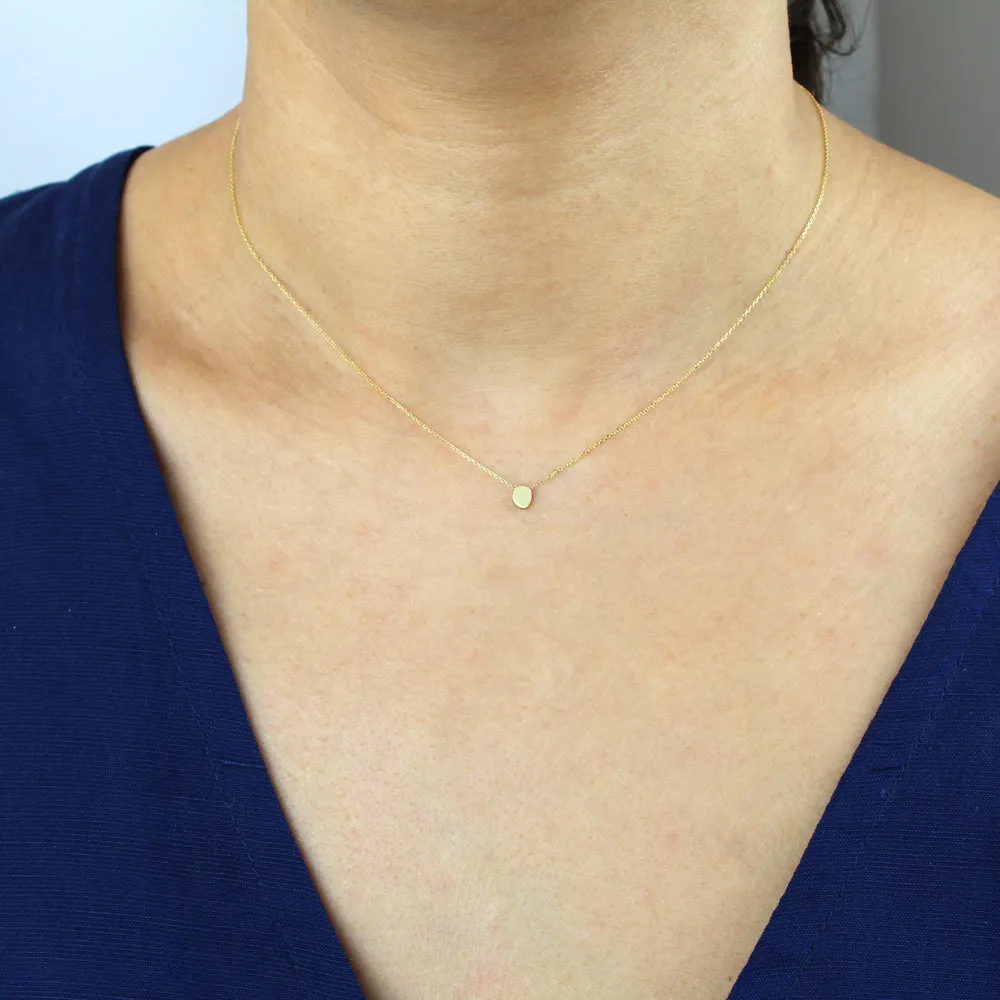 tiny totem necklace