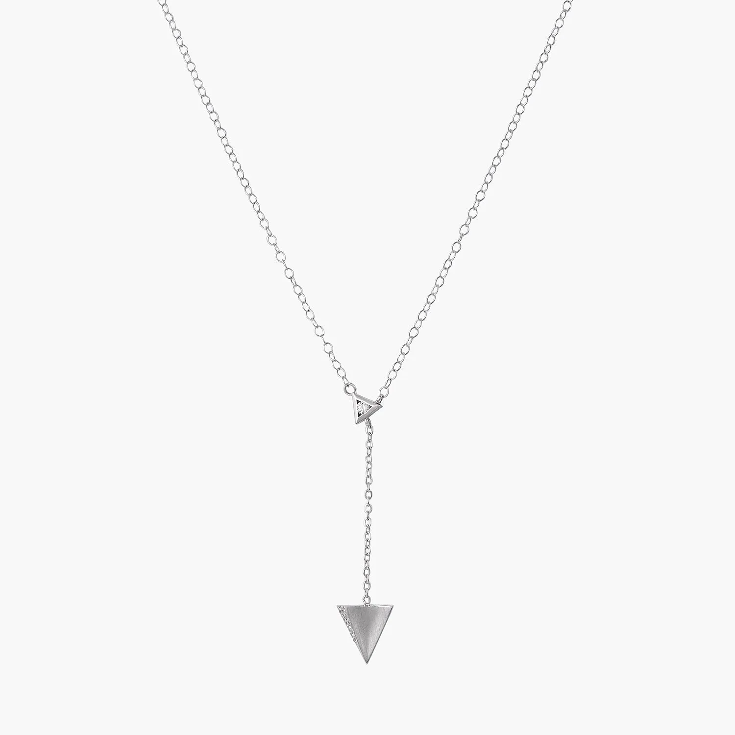 Triangle Drop Necklace