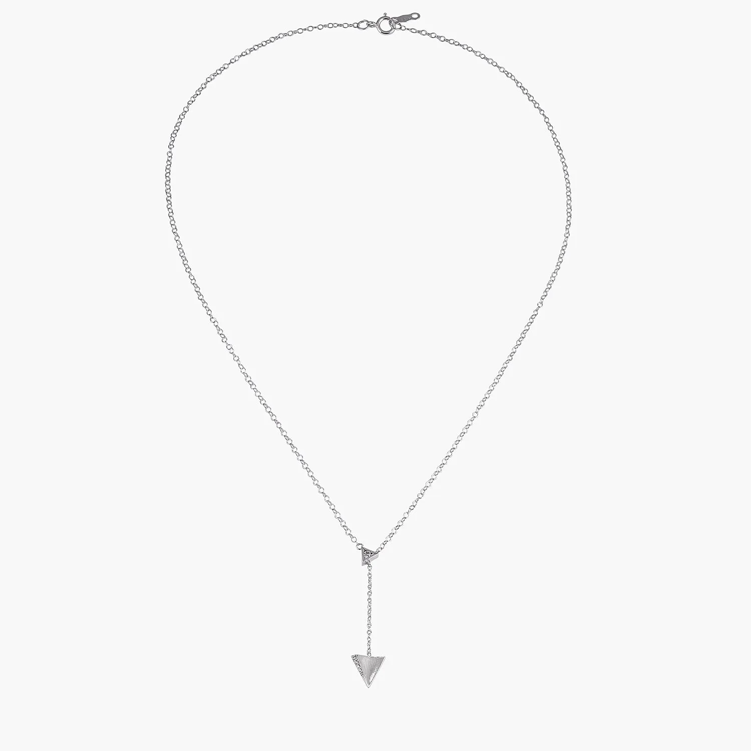 Triangle Drop Necklace