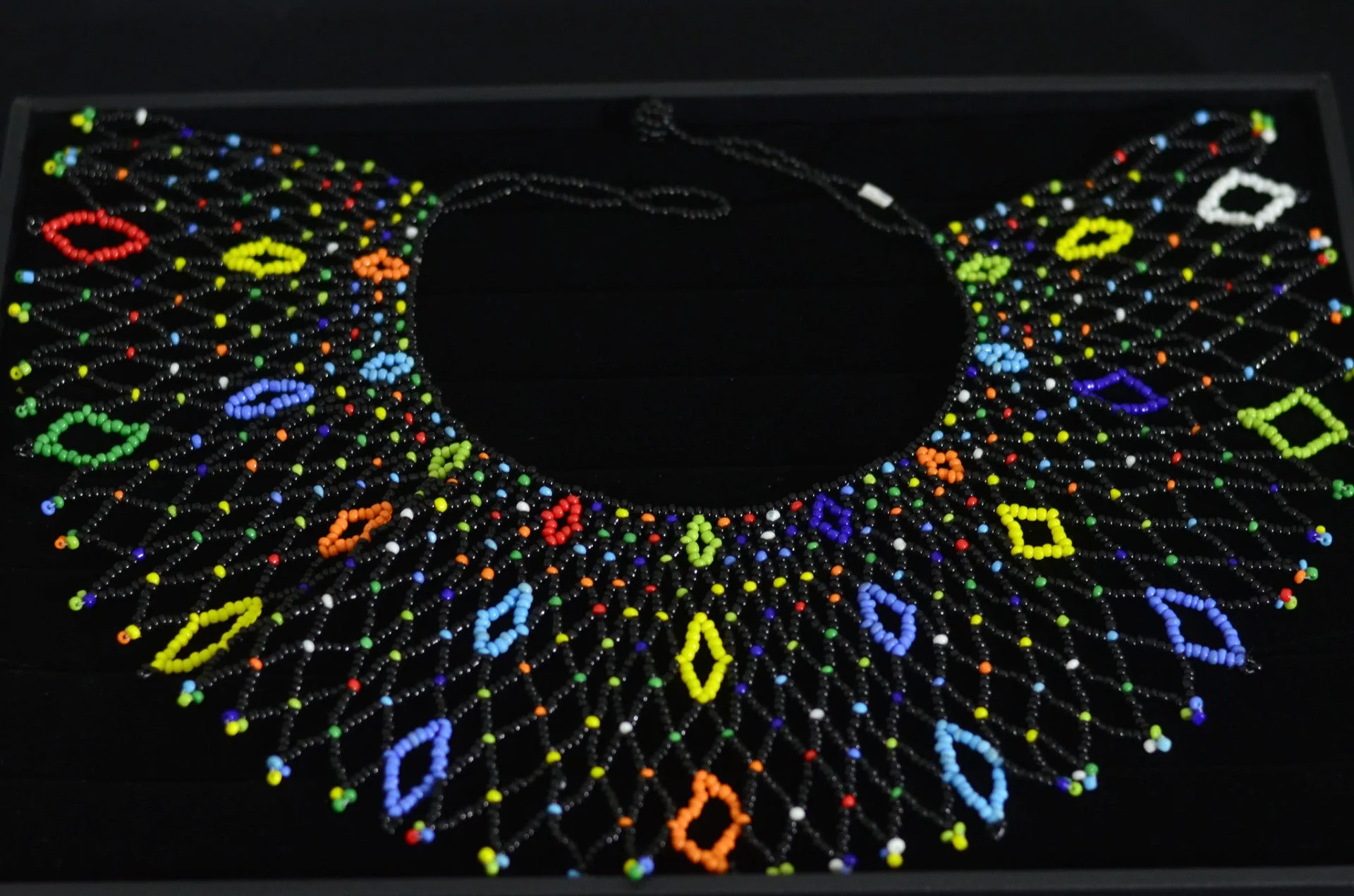 Tribal Beaded African Necklace