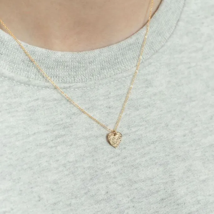 Tribe Heart Shaped Necklace