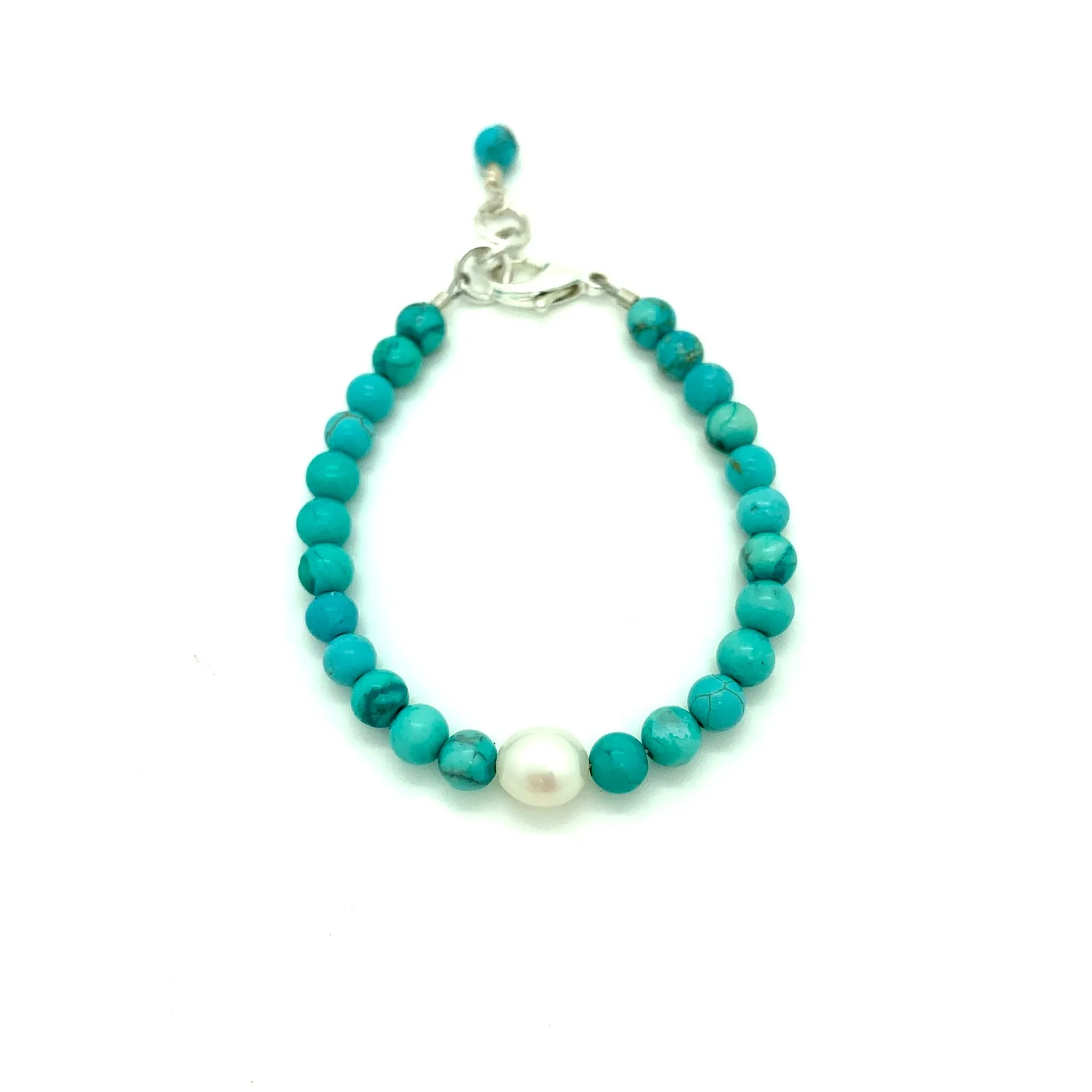 Turquoise Pearl Bracelet