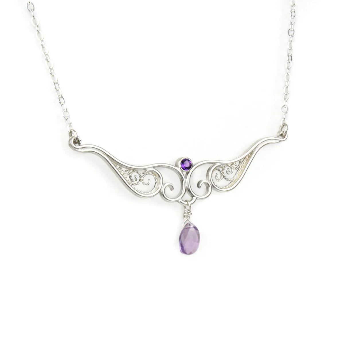 Victoria Necklace - Amethyst