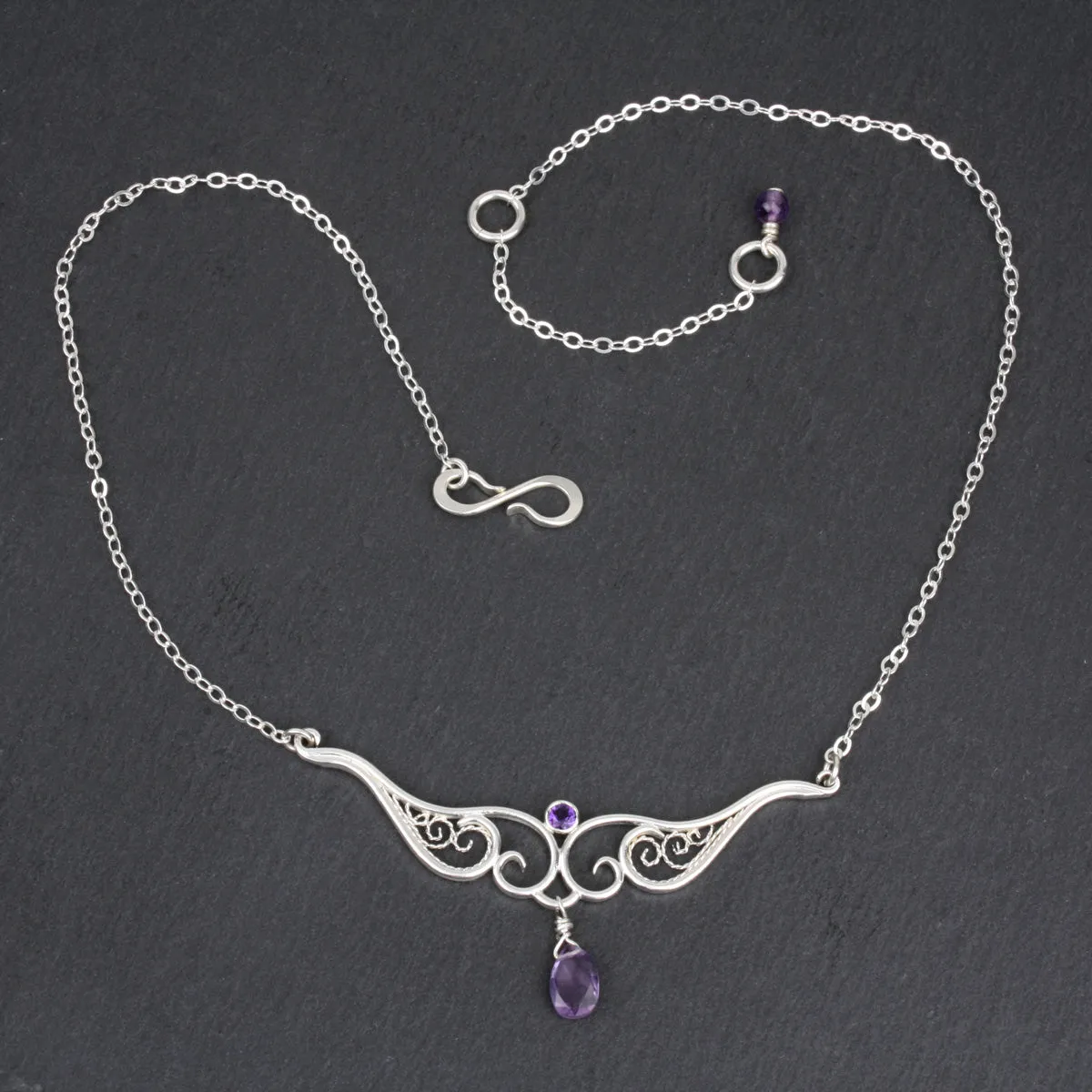 Victoria Necklace - Amethyst