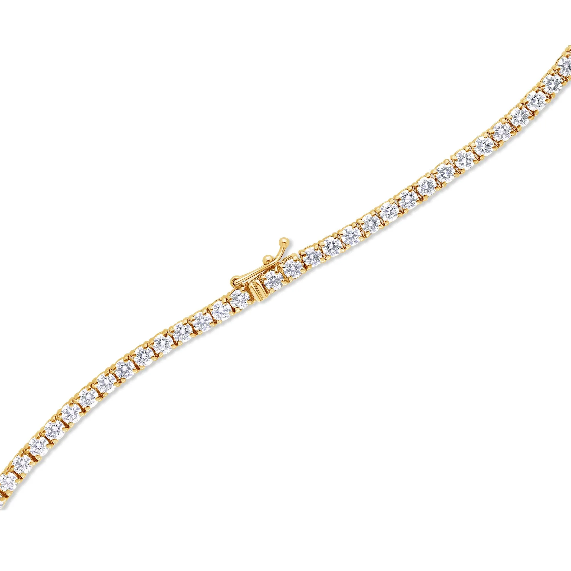 Vincent Diamond Tennis Necklace (10-Point)