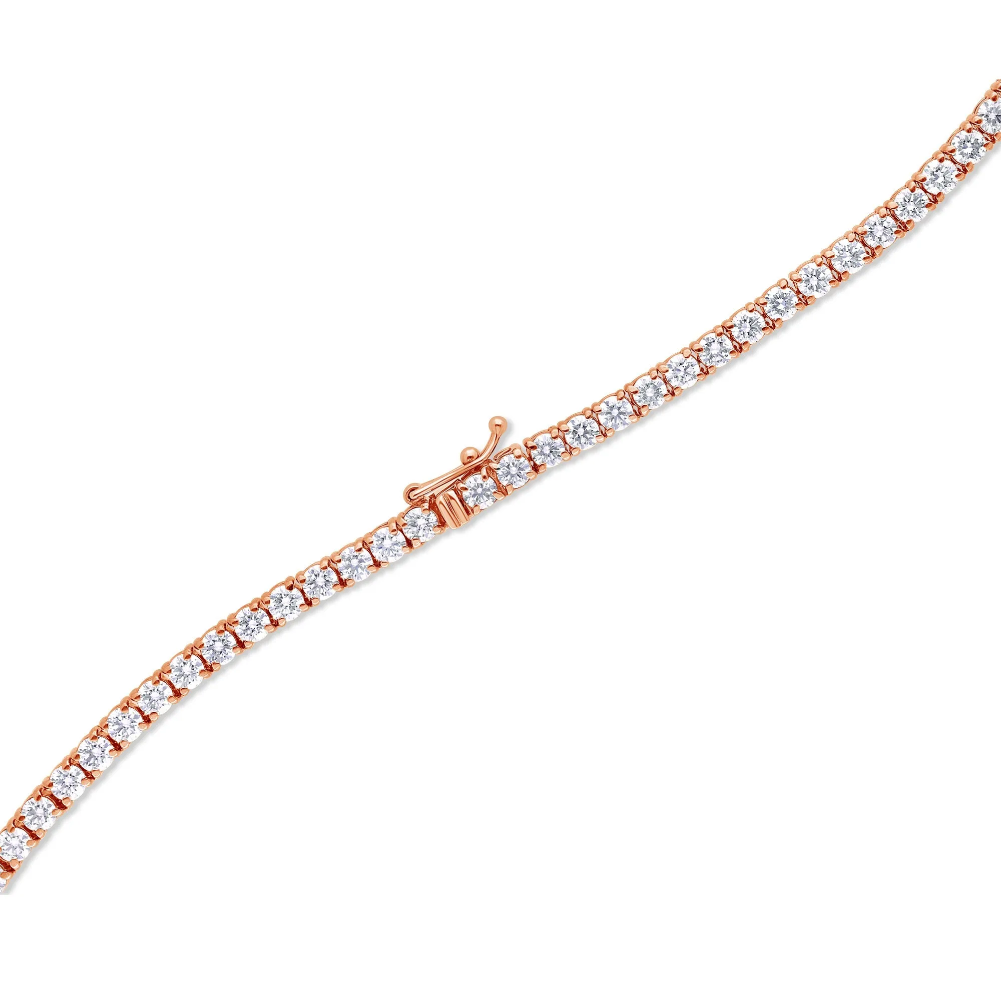 Vincent Diamond Tennis Necklace (10-Point)