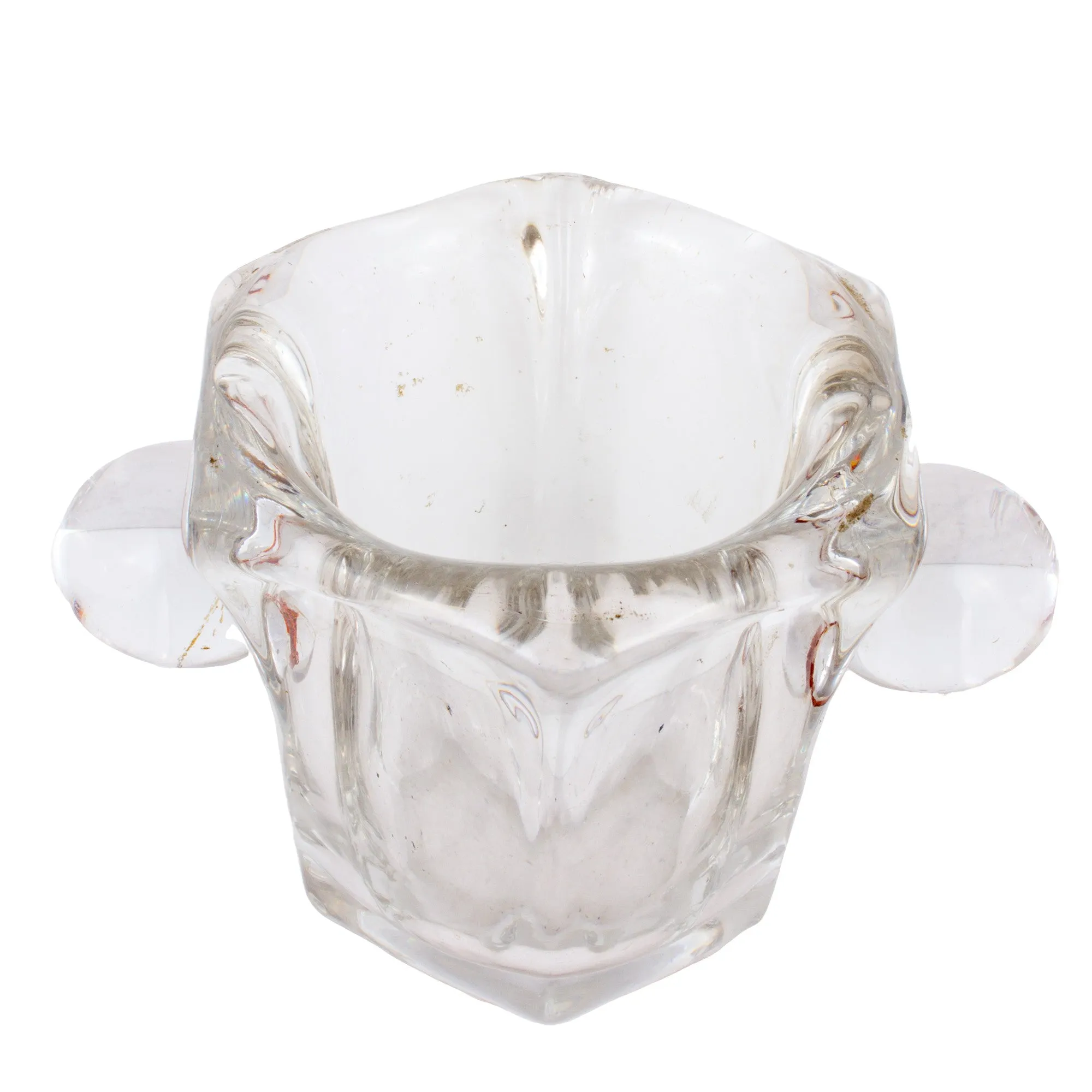Vintage French Crystal Ice Holder
