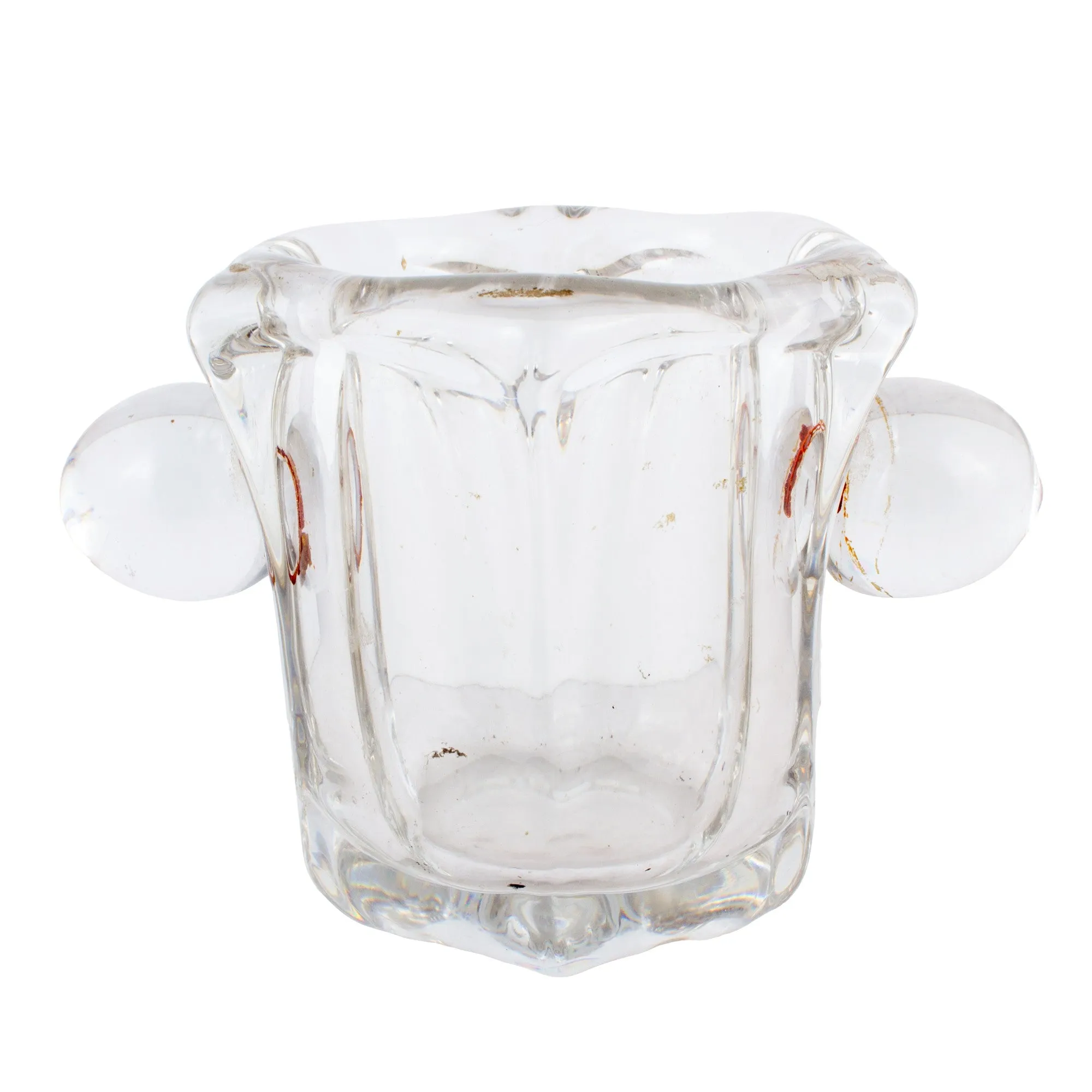 Vintage French Crystal Ice Holder