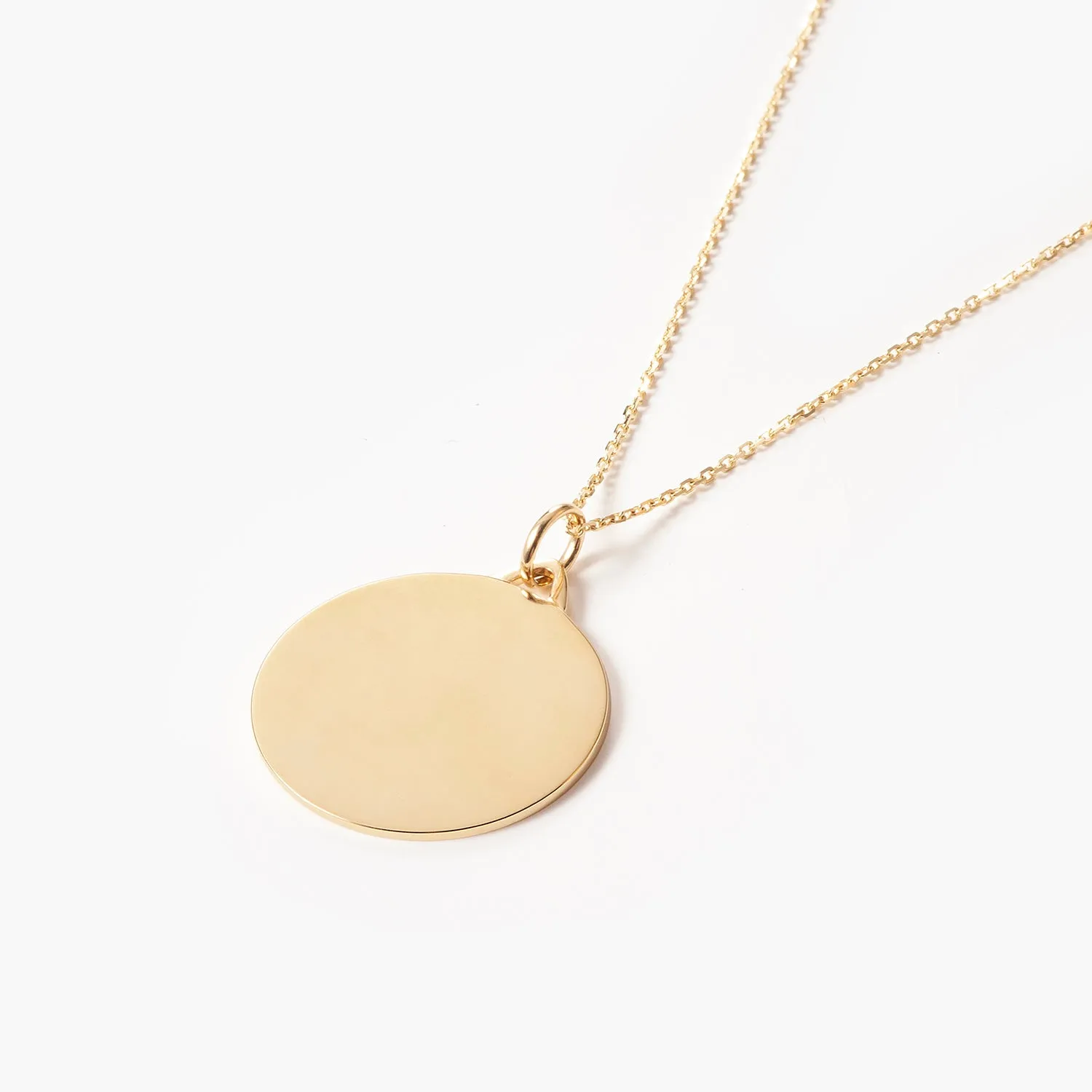 Virgin Prayer Hand Pendant Necklace - Engravable