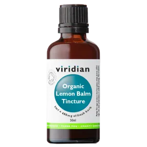 Viridian Organic Lemon Balm Tincture 50ml