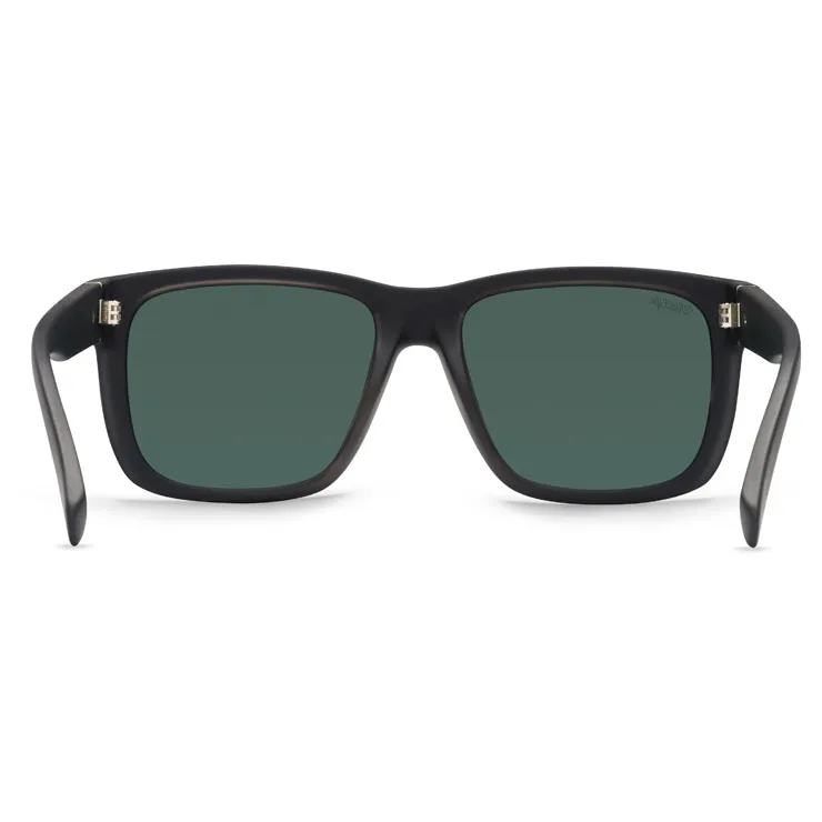 VonZipper Maxis Polarized Sunglasses - Black Satin/Vintage Gray