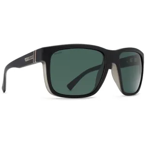 VonZipper Maxis Polarized Sunglasses - Black Satin/Vintage Gray