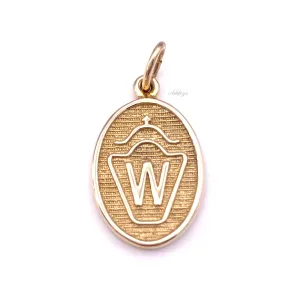 Westphalian Breed Charm, 14k gold