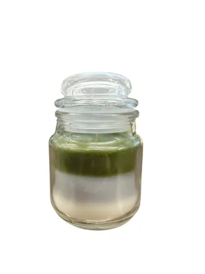 White Birch Moss 4oz 3 Layer Jar Candle