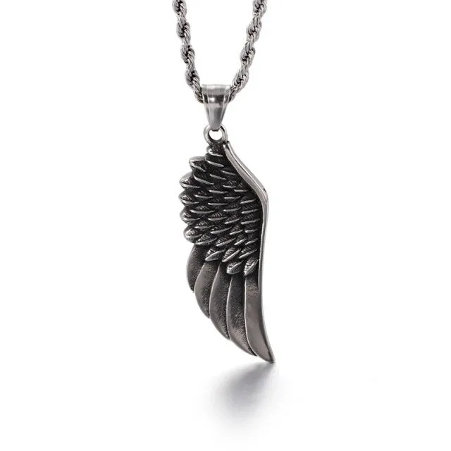 Wing Pendant Necklace