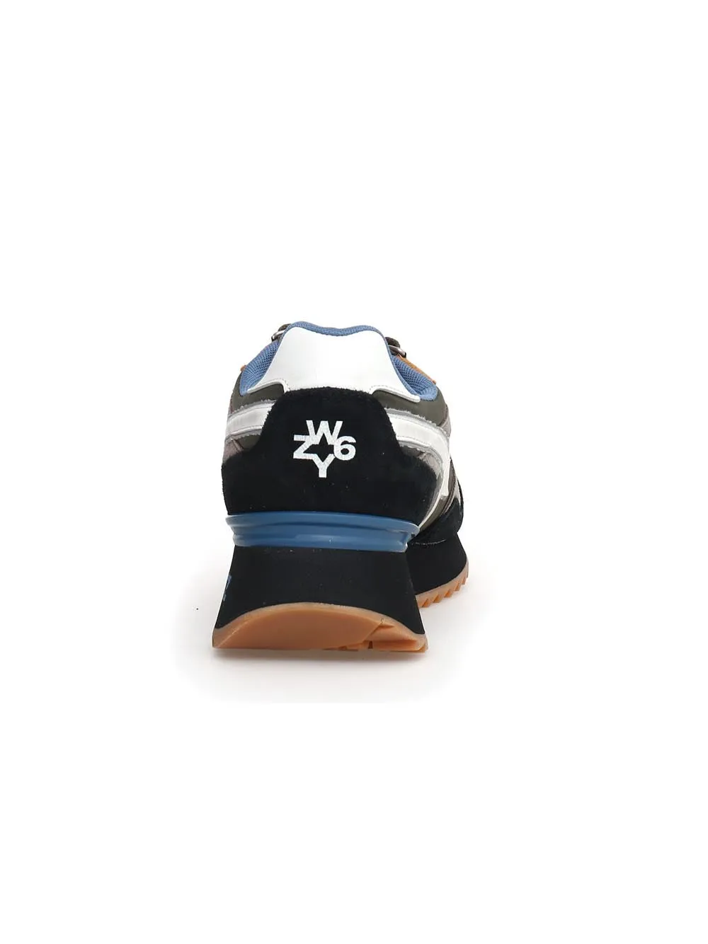Yak-M. Suede/Nylon/W6YZ Sole Vint. - Black/Militare/White