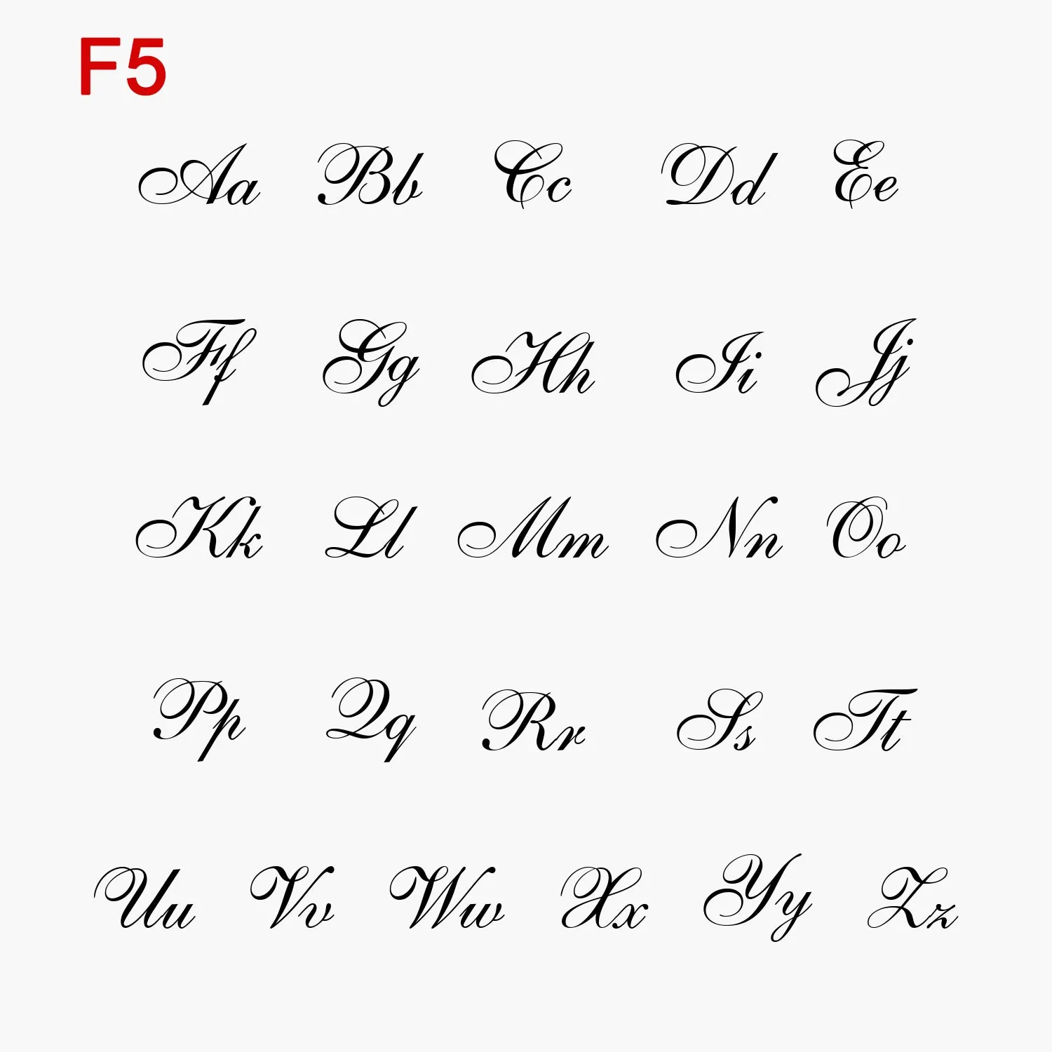 Yellow Italian Oval Flat-Top Monogram Fashion Ring