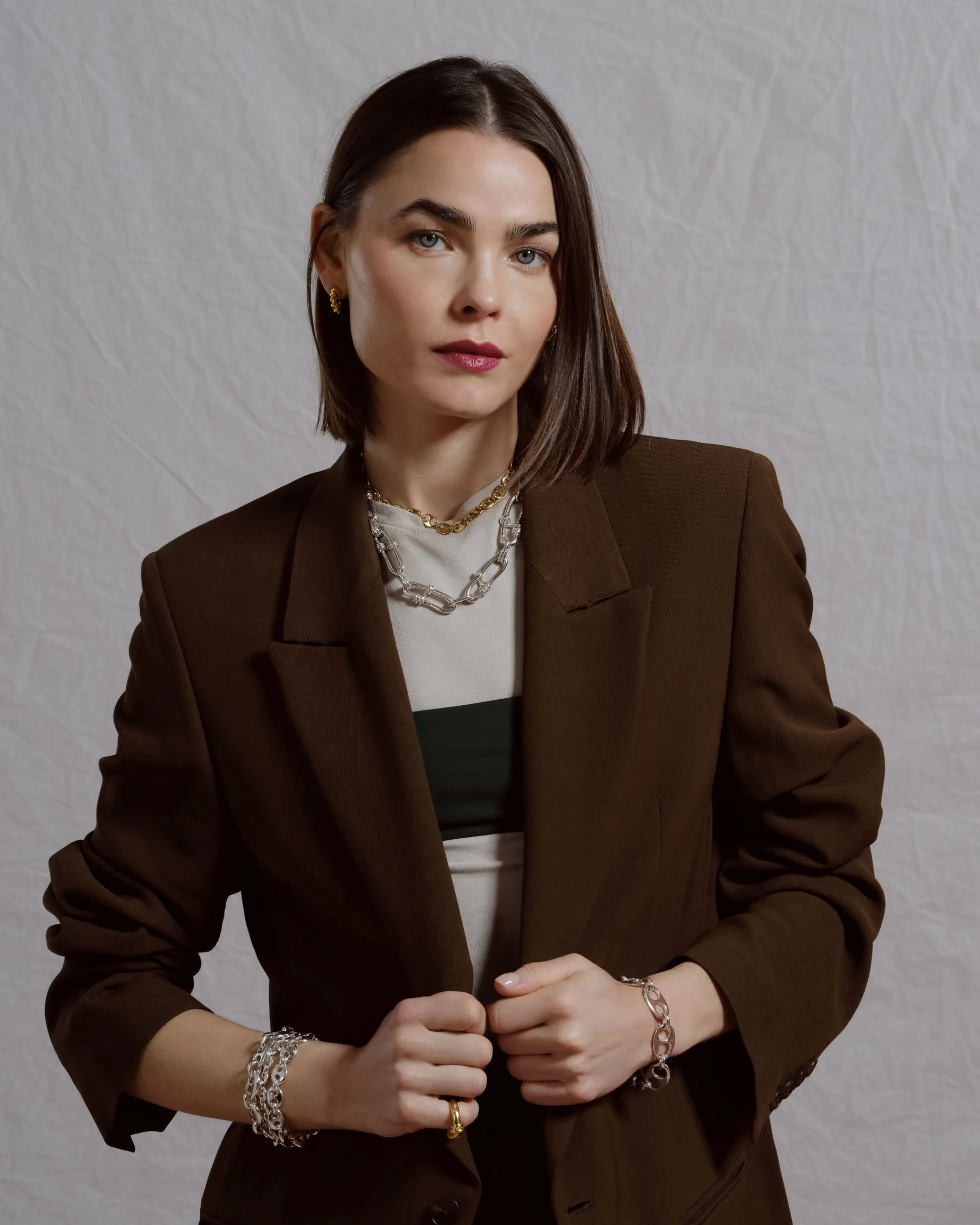 Yuba Mini Necklace - Solid Gold
