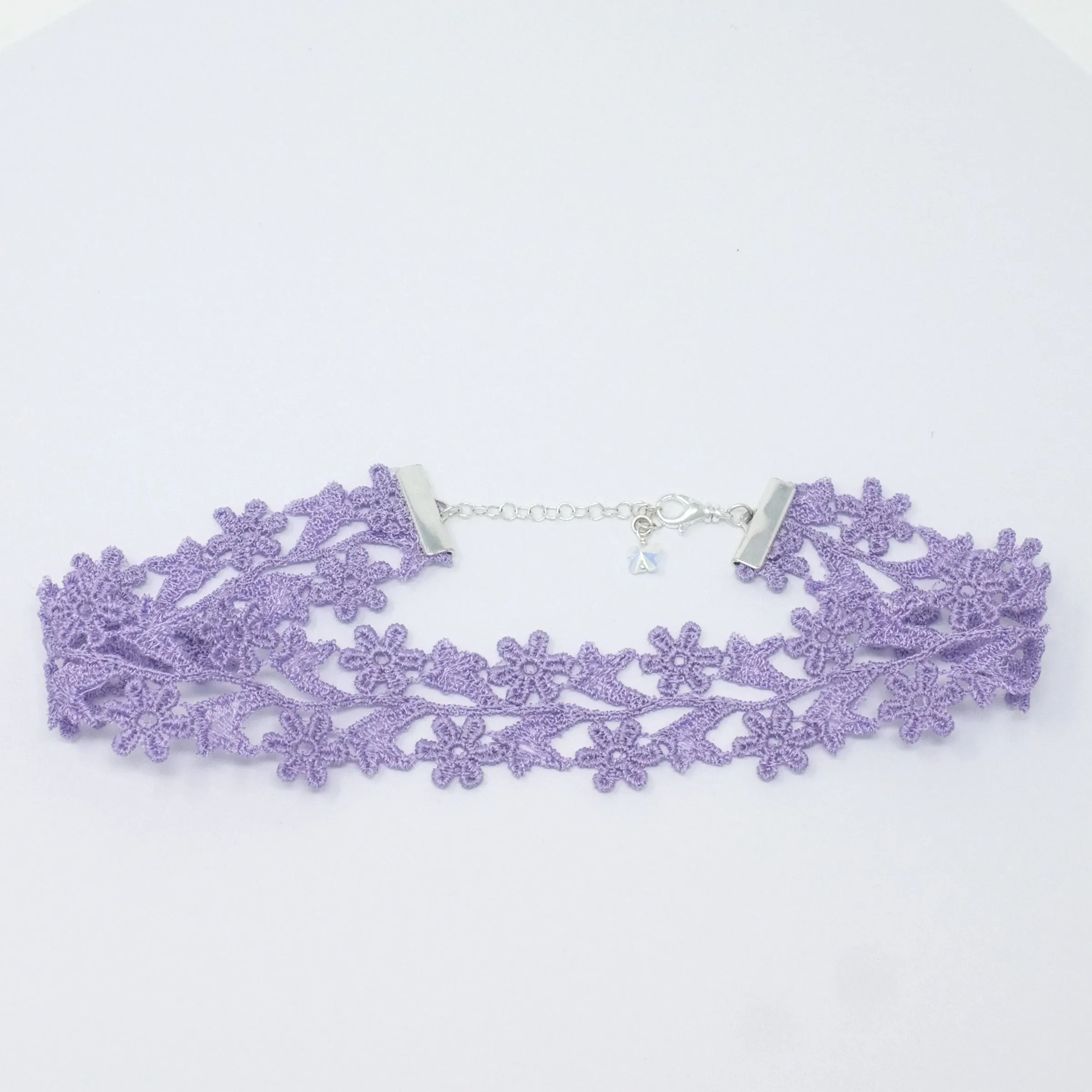 Zara Lavender Wide Choker