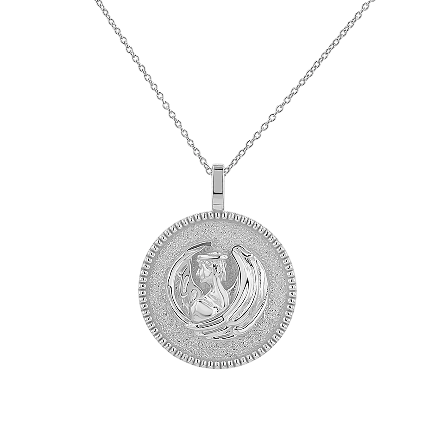 Zodiac Coin Medallion Necklace